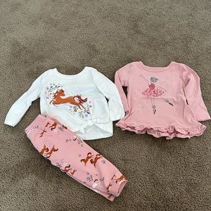 Like New Horse 6-9 Months Carters Outfit